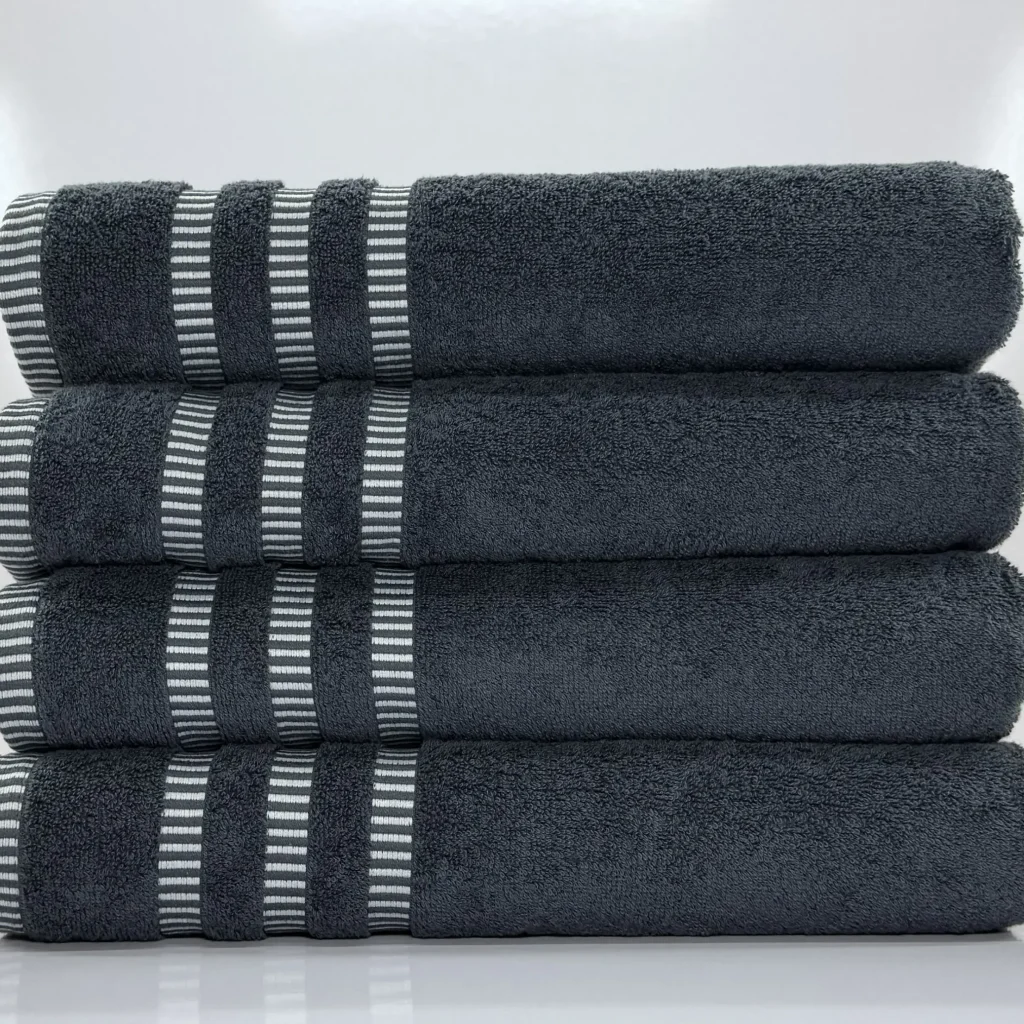 Value Stripes-3 27x54 Grey